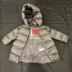 Stylist but warm puffer coat for girls.